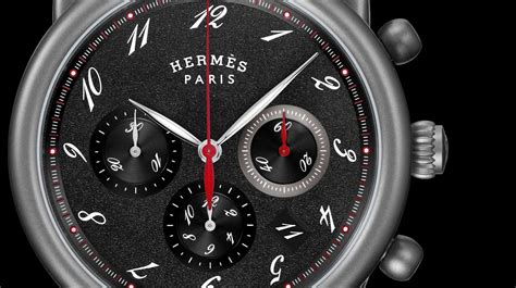 hermes arceau chronograph|hermes arceau titane.